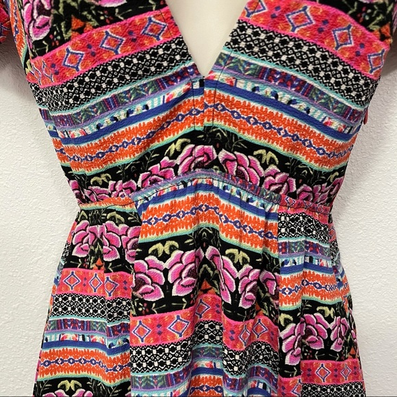 Show Me Your Mumu Ibiza Mini Dress Small Stripes - Picture 5 of 9